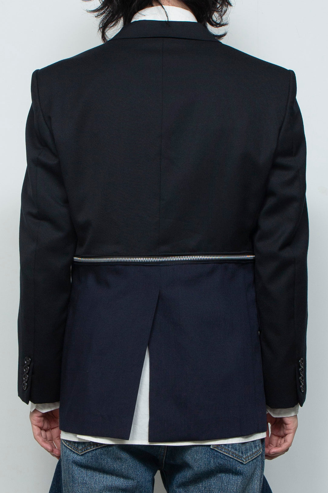 WAIST ZIP TAILORED JACKET
