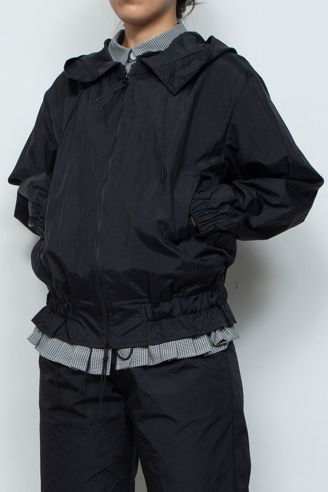 260112 BLOUSON BLACK