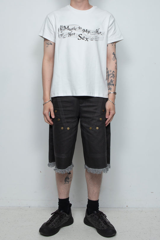 love music T-shirt WHITE