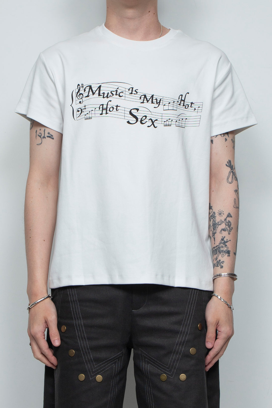 love music T-shirt WHITE