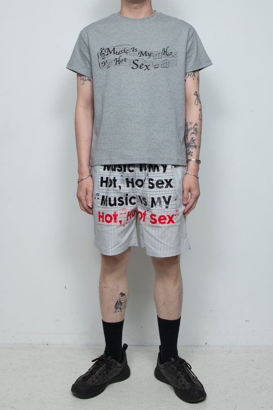 love music T-shirt GRAY