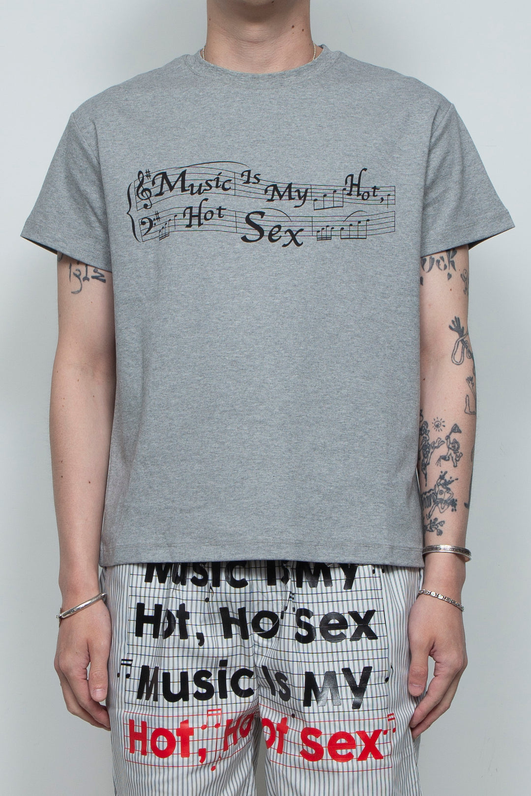 love music T-shirt GRAY