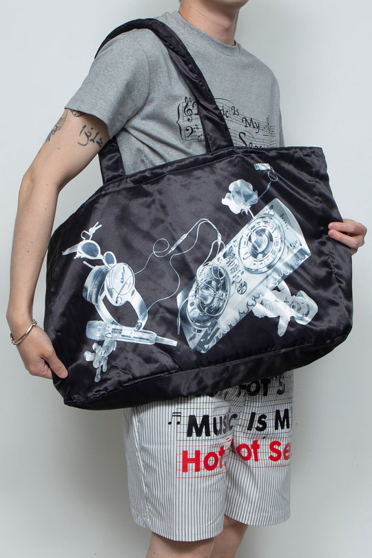 Axis black and white bag BLACK