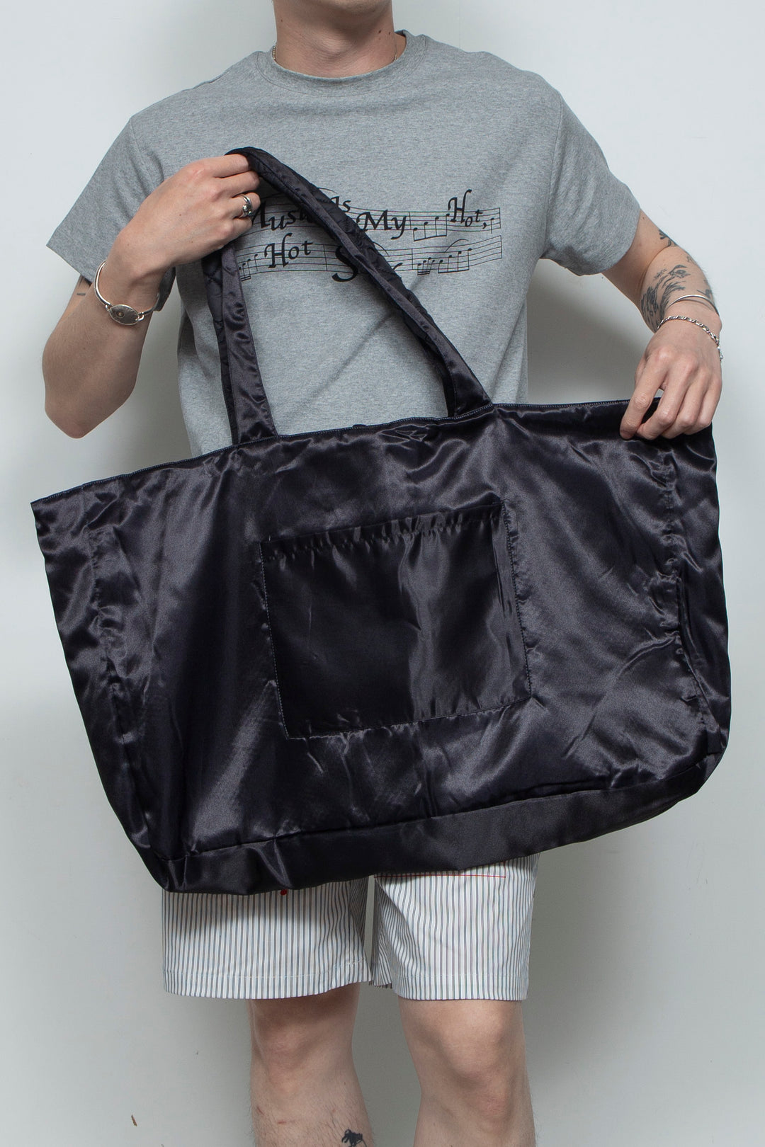 Axis black and white bag BLACK