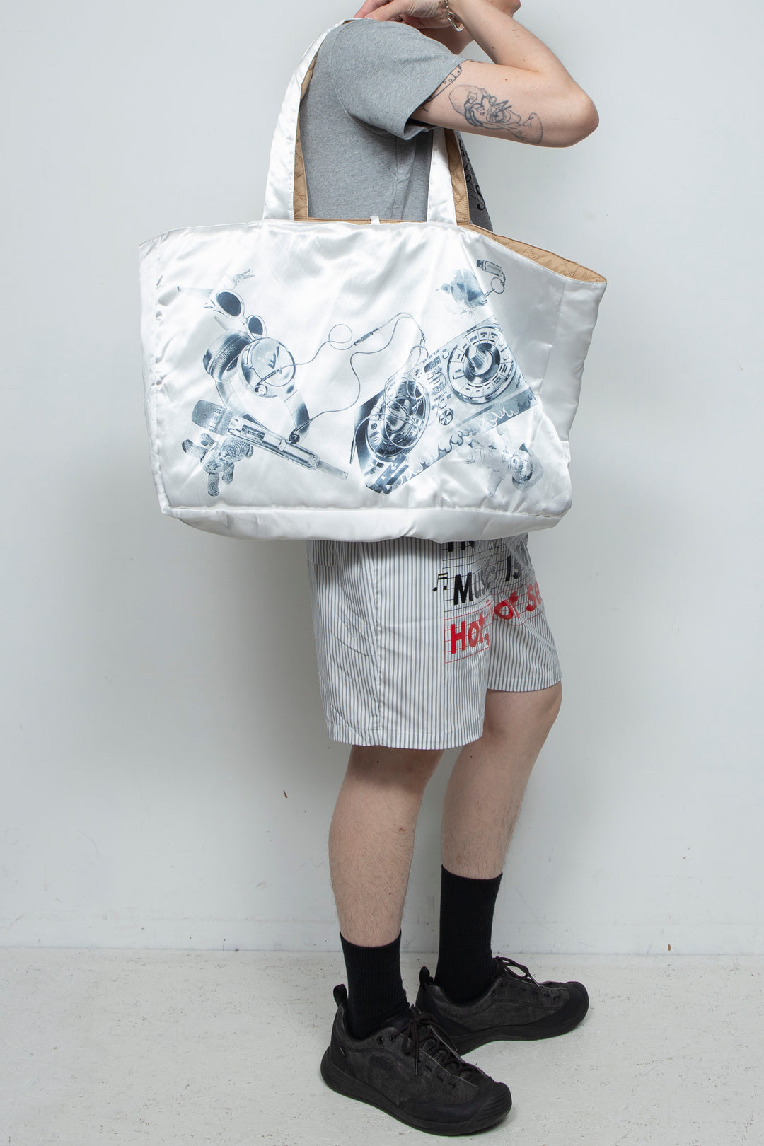 Axis black and white bag WHITE