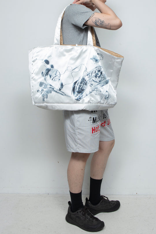 Axis black and white bag WHITE