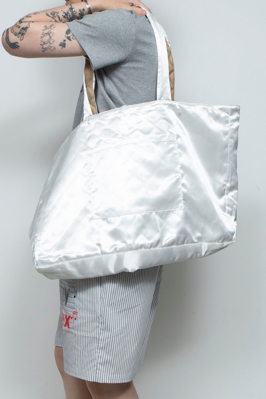 Axis black and white bag WHITE