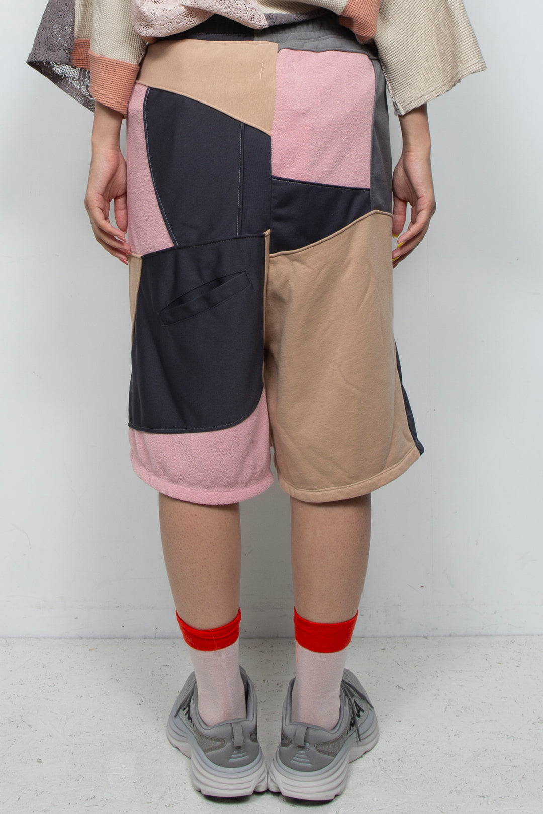 Baggy Shorts Pink Mix