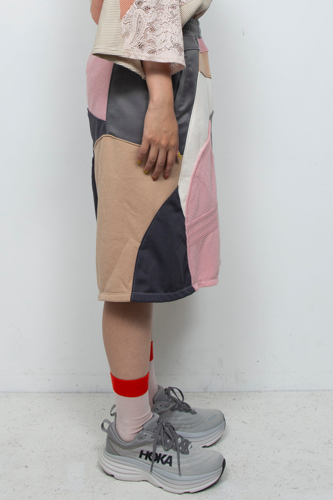 Baggy Shorts Pink Mix