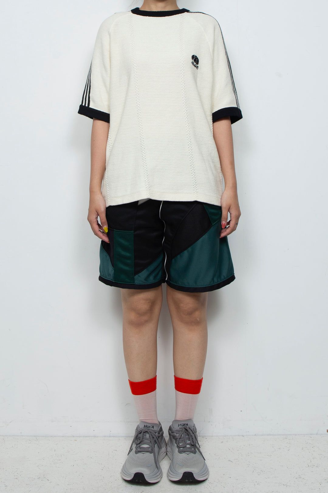 Universal Shorts Green×Black