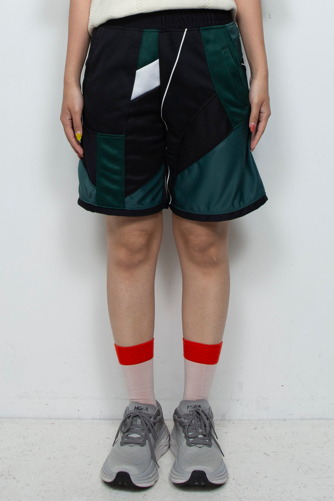 Universal Shorts Green×Black