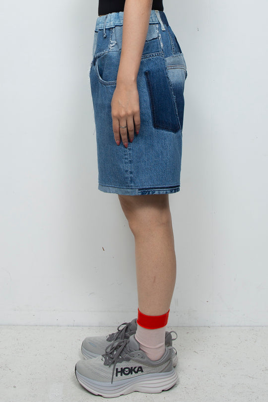 Universal Shorts  Layered Blue
