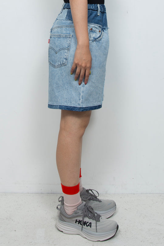 Universal Shorts  Layered Blue
