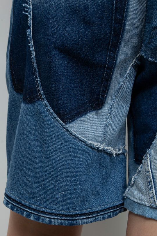 Universal Shorts  Layered Blue