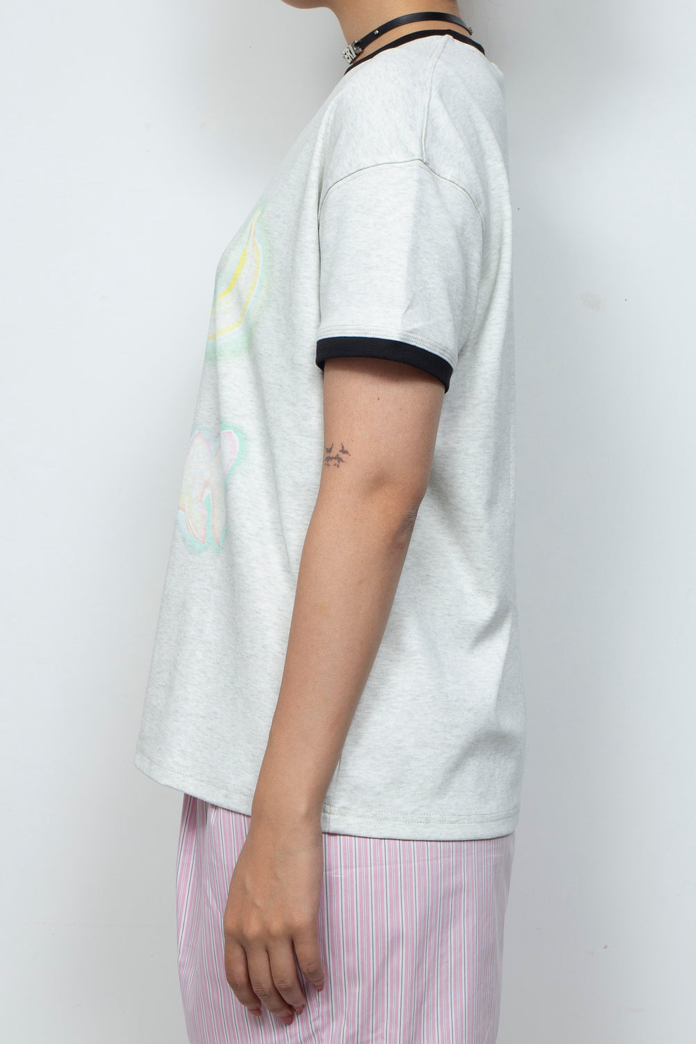 Printed loose T-shirt