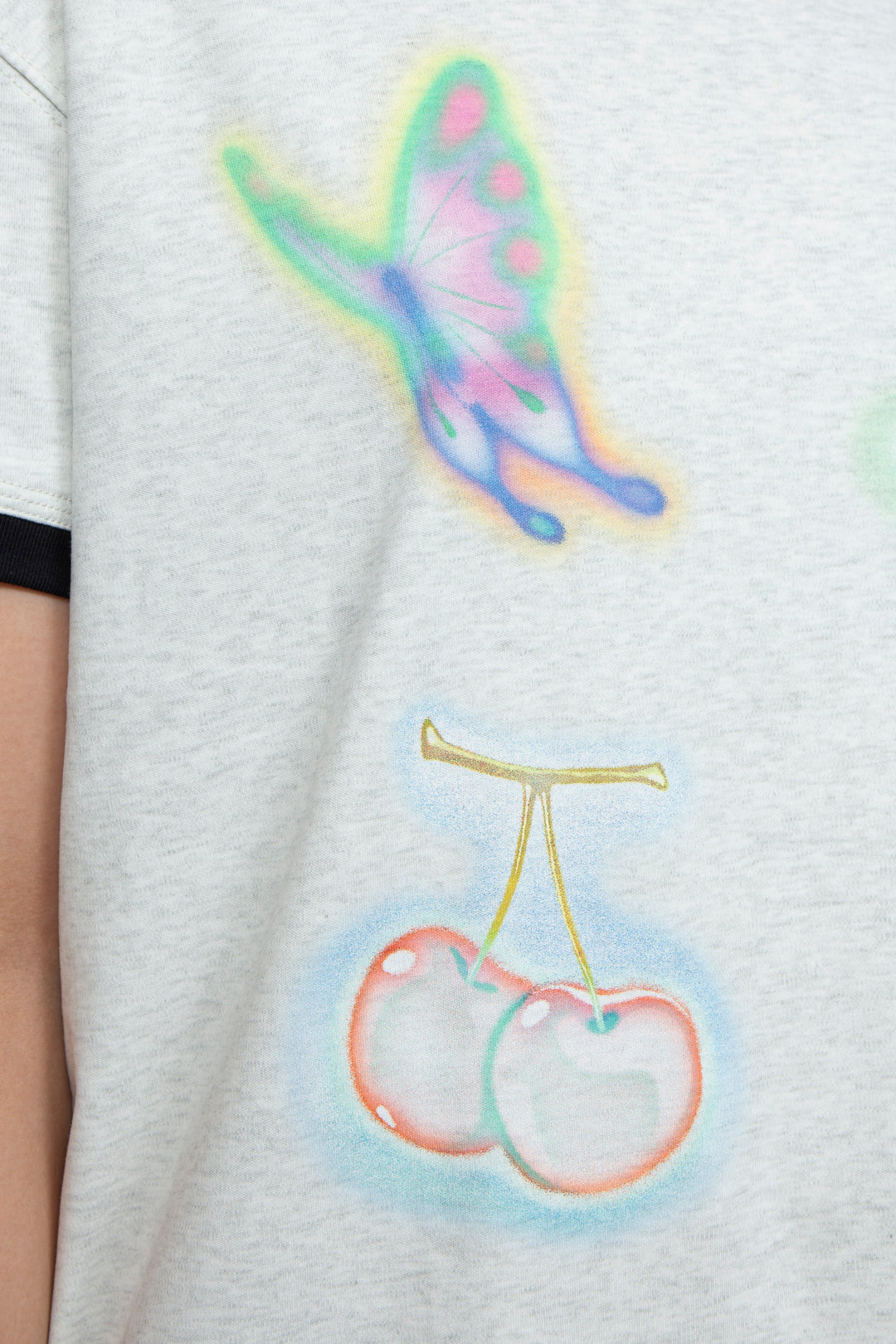 Printed loose T-shirt