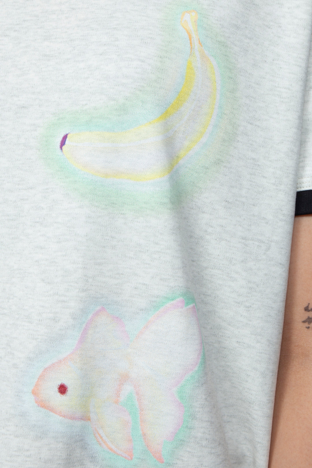 Printed loose T-shirt