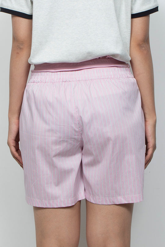 Ruffled double-layer Aro pants Pink