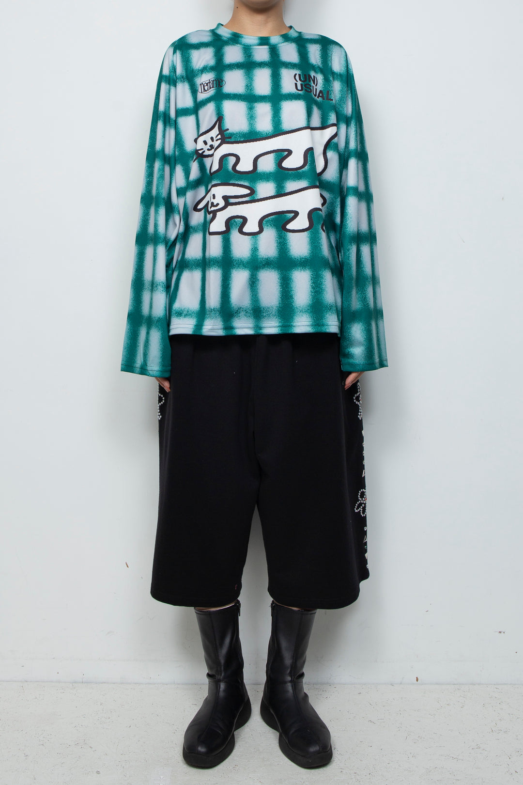 (UN) USUAL L/S JERSEY GREEN