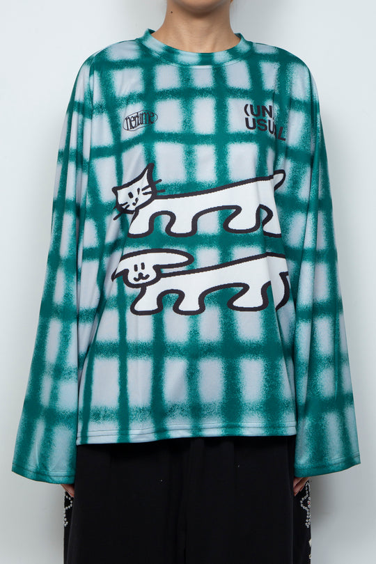 (UN) USUAL L/S JERSEY GREEN