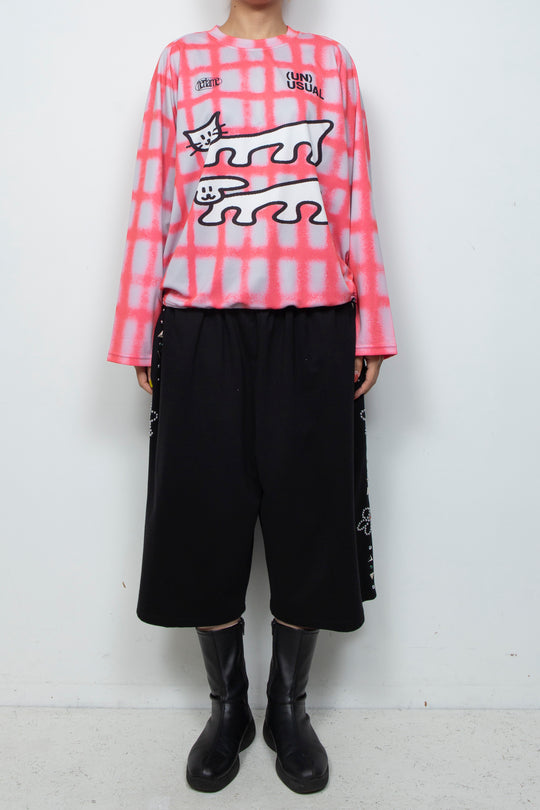 (UN) USUAL L/S JERSEY PINK