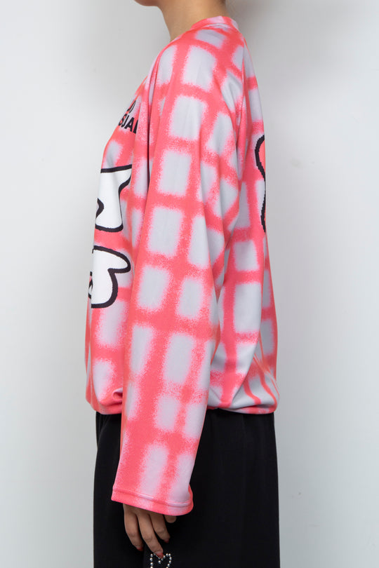 (UN) USUAL L/S JERSEY PINK