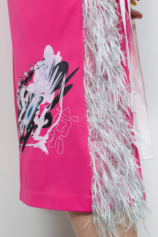 Neotene Basketball Shorts (Lucky Pink)