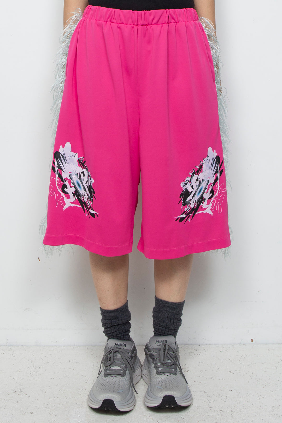 Neotene Basketball Shorts (Lucky Pink)