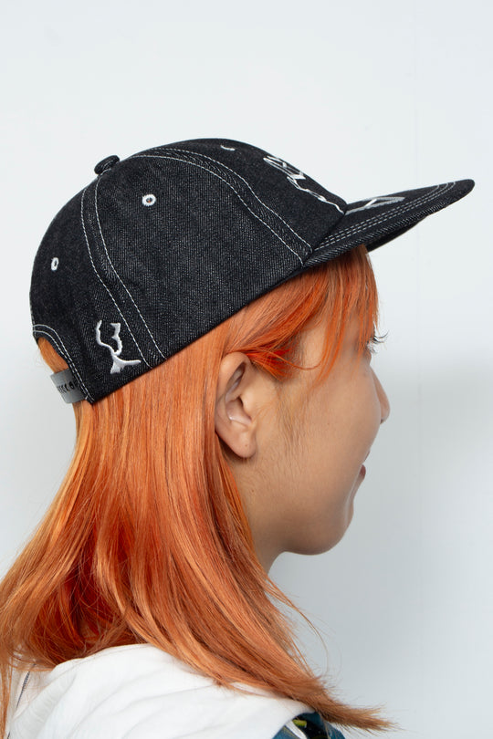 Ring Logo Cap (MODE black/white)