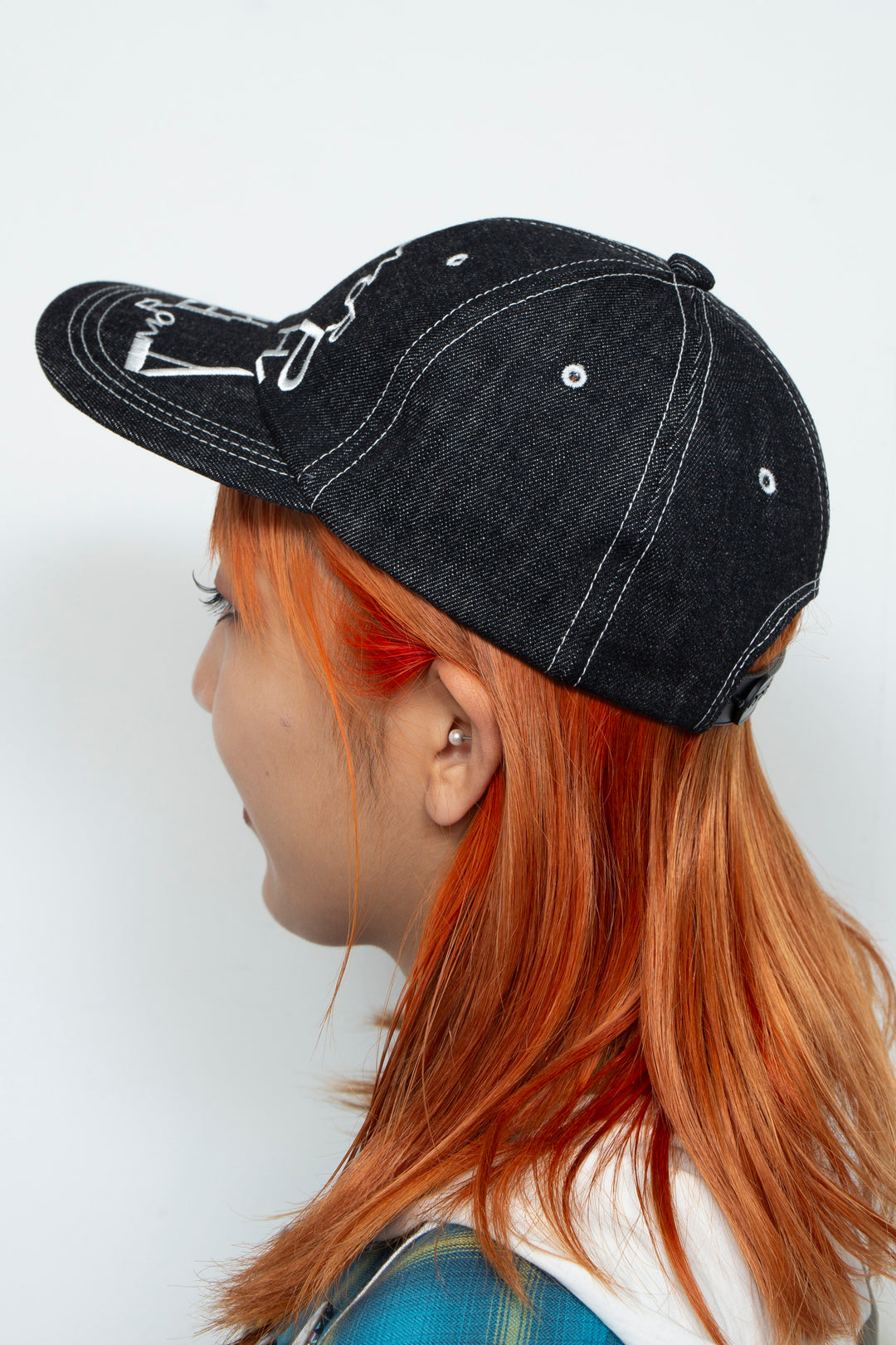 Ring Logo Cap (MODE black/white)