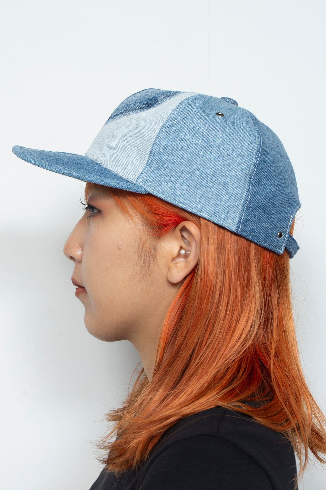 Rebuild denim 6 Panel Cap(Man) - Blue