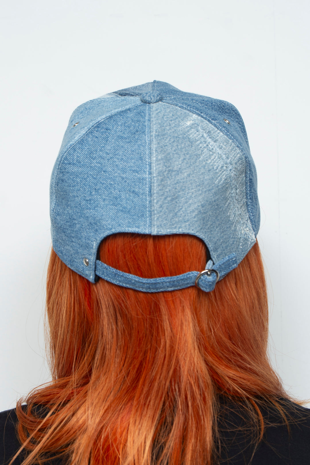 Rebuild denim 6 Panel Cap(Man) - Blue