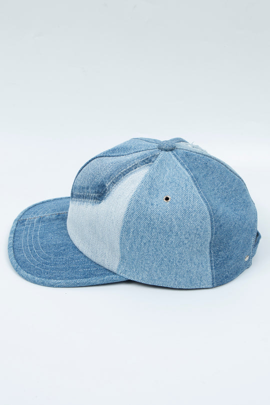 Rebuild denim 6 Panel Cap(Man) - Blue