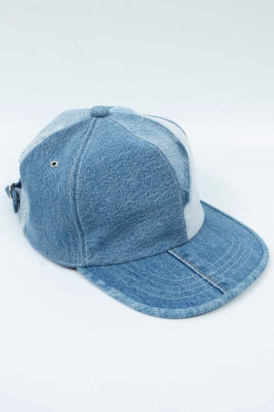 Rebuild denim 6 Panel Cap(Man) - Blue