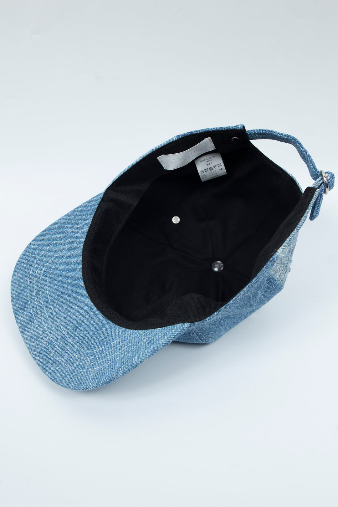 Rebuild denim 6 Panel Cap(Man) - Blue