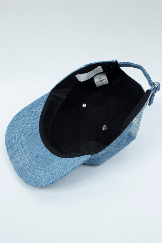 Rebuild denim 6 Panel Cap(Man) - Blue