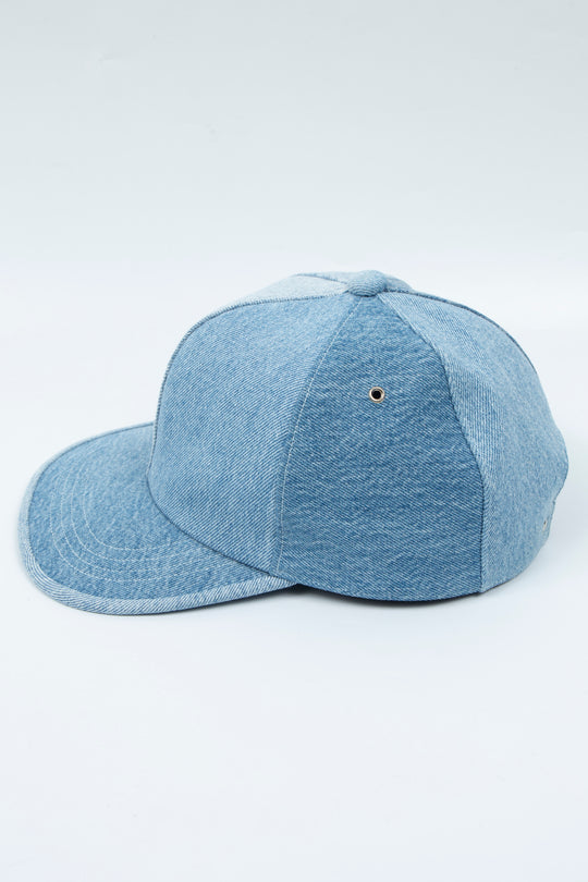 Rebuild denim 6 Panel Cap(Man) - Blue