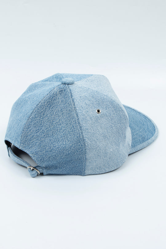 Rebuild denim 6 Panel Cap(Man) - Blue