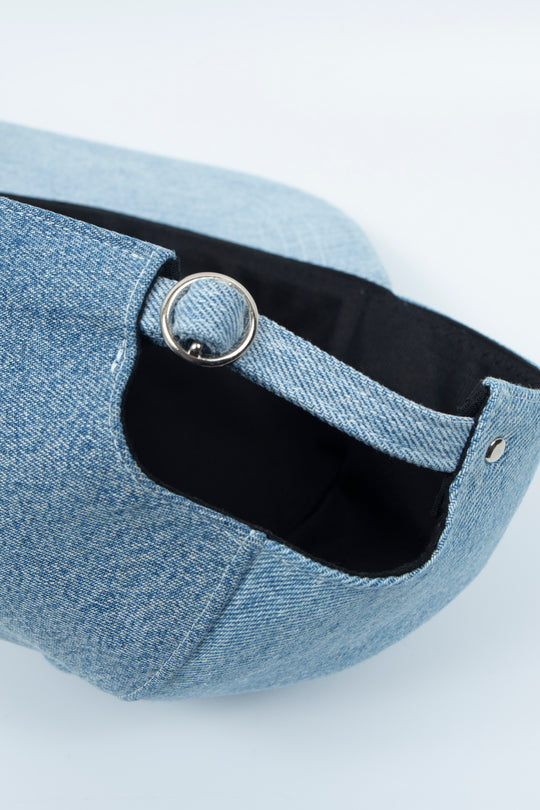 Rebuild denim 6 Panel Cap(Man) - Blue
