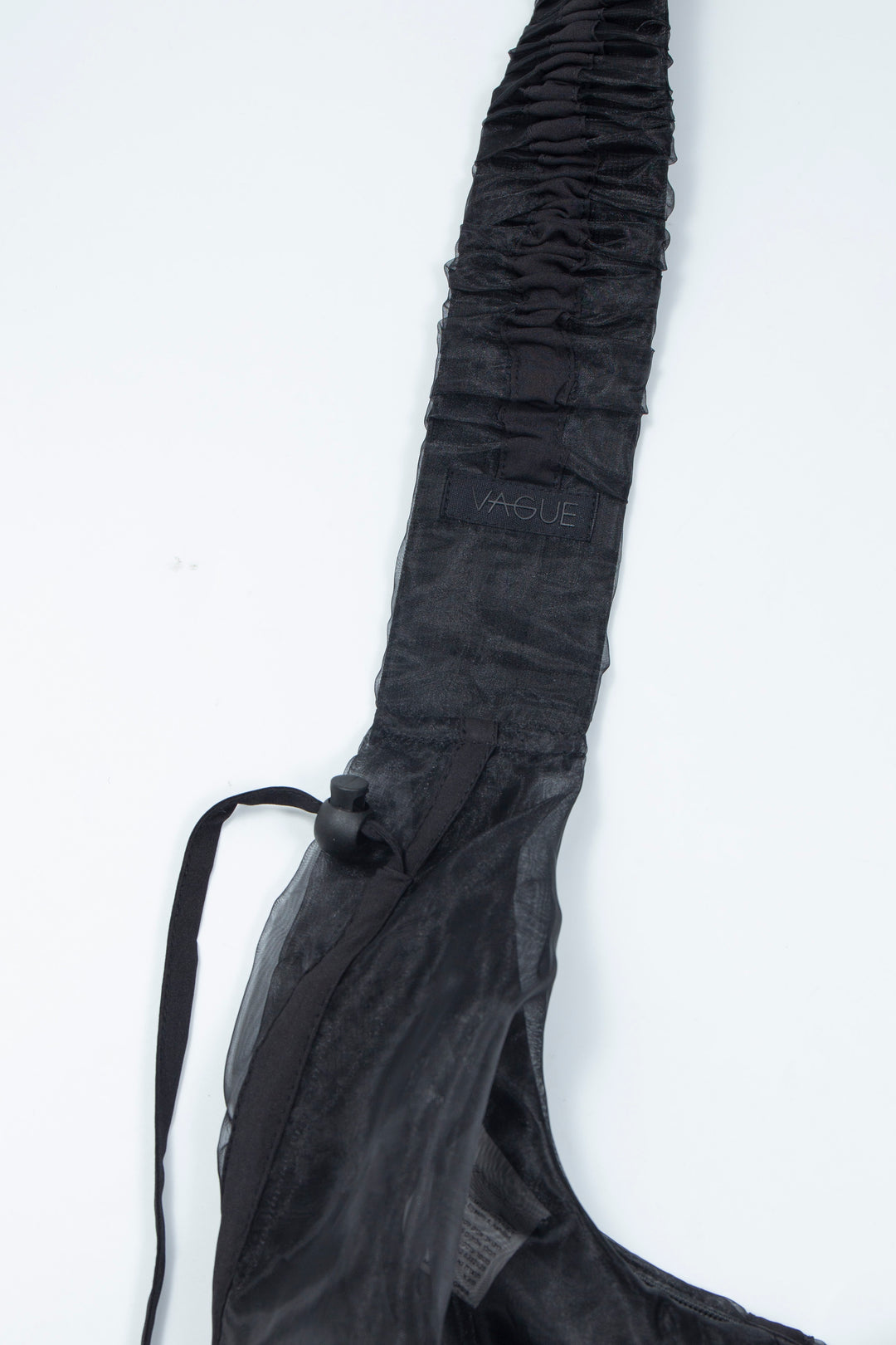 ETHER GATHERED VOLUMINOUS ORGANZA BAG