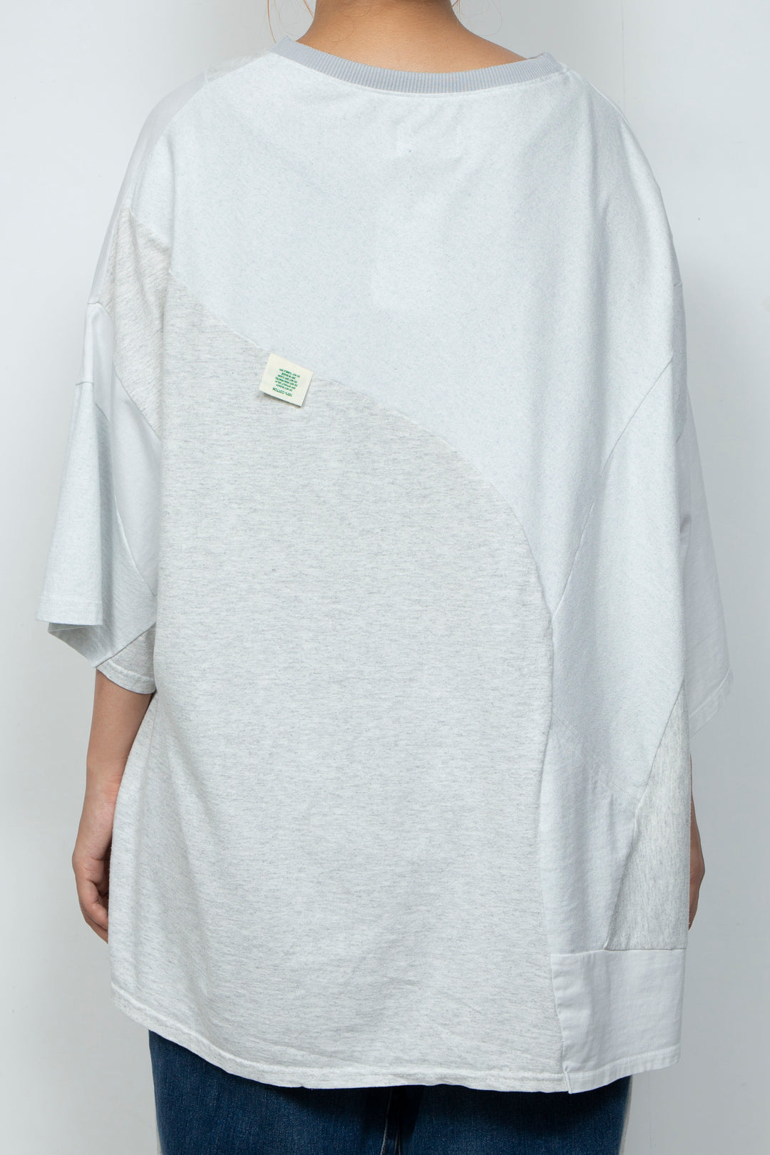 S/S Cut and Sewm (White / Gray)