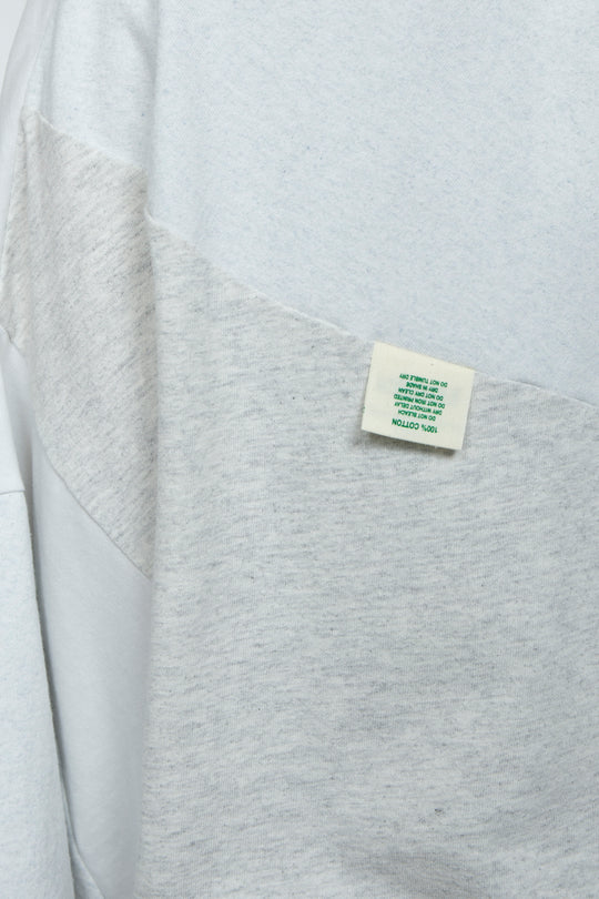 S/S Cut and Sewm (White / Gray)