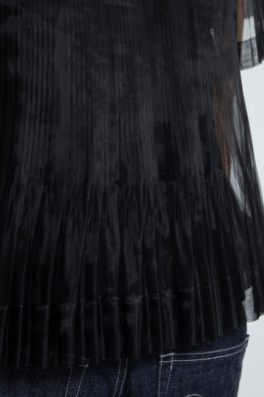 petal tops black
