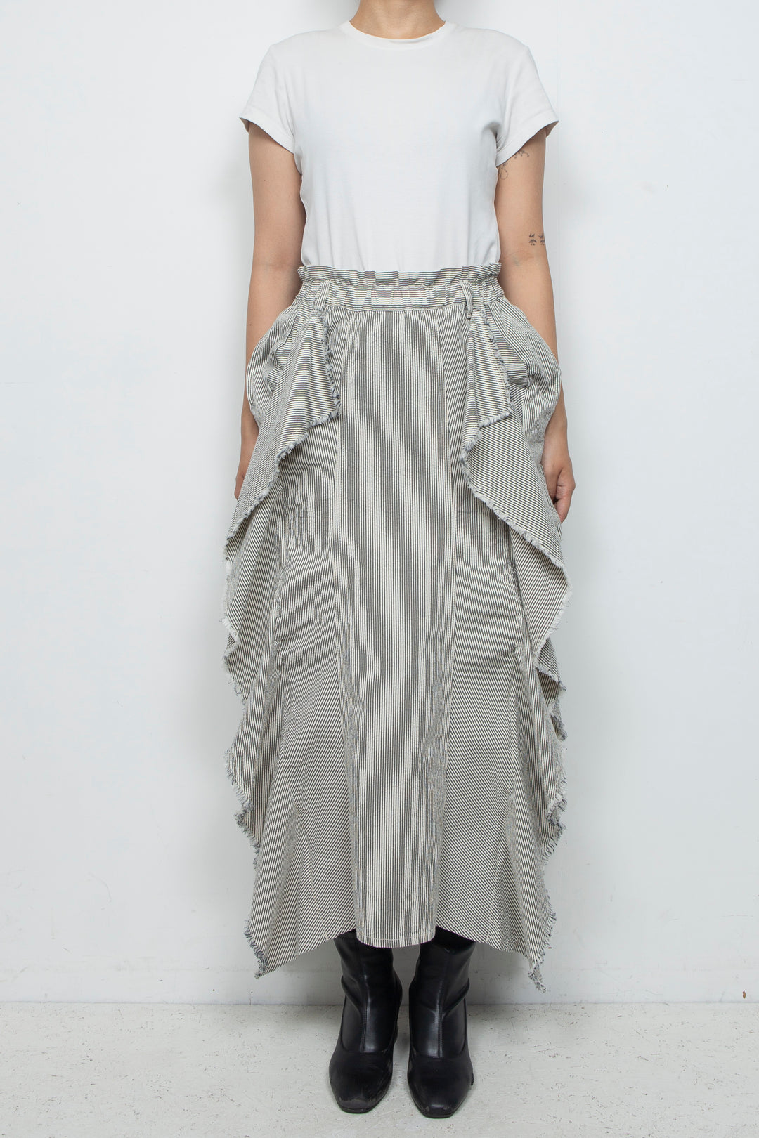 core skirt stripe