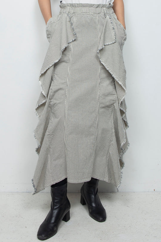 core skirt stripe
