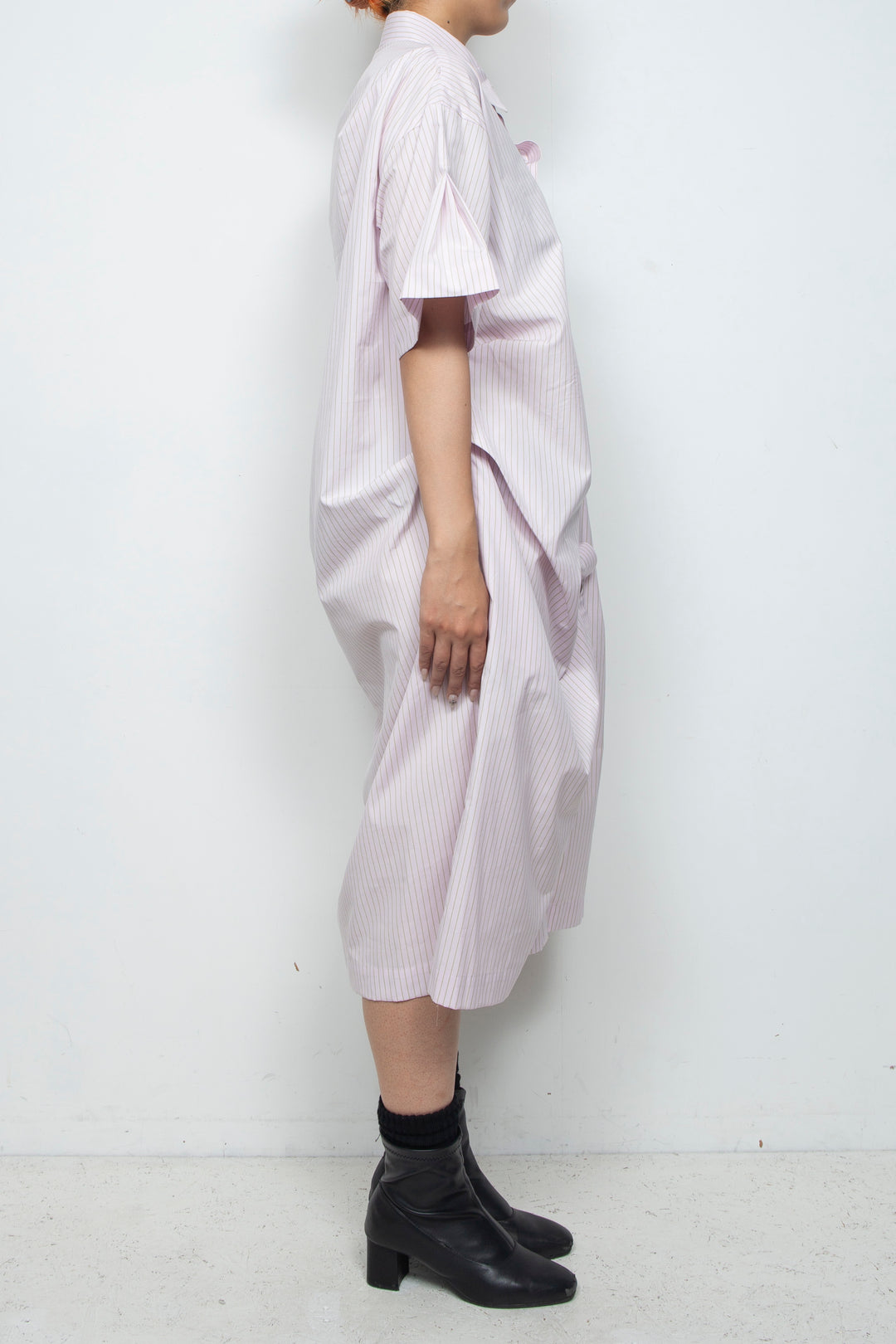 sign dress pink stripe