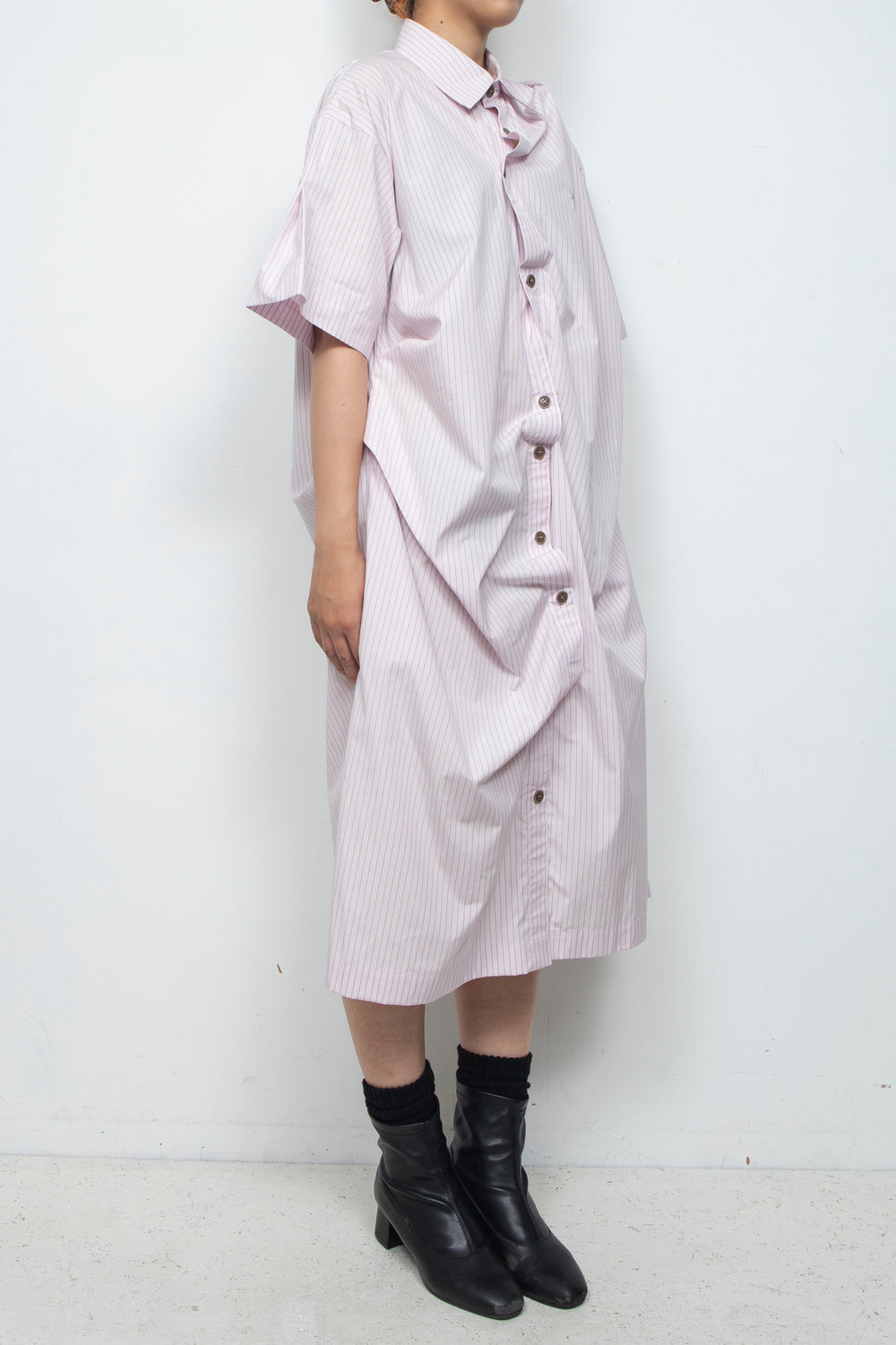 sign dress pink stripe