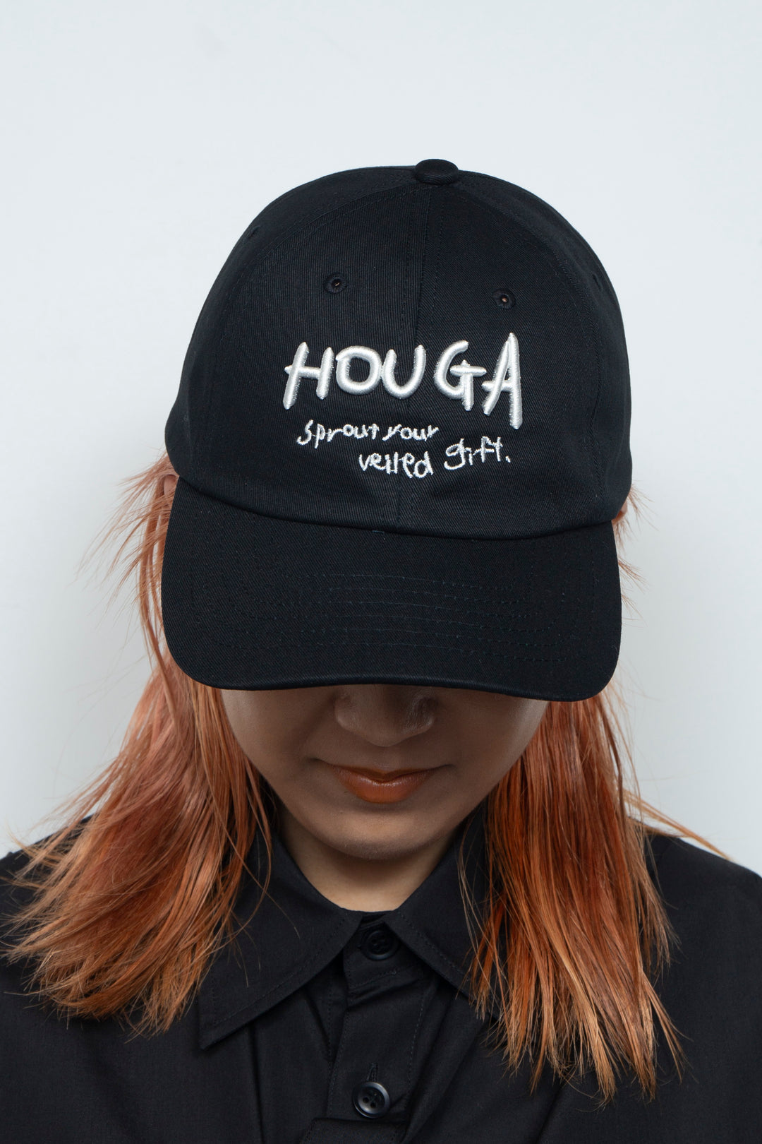 sign cap black