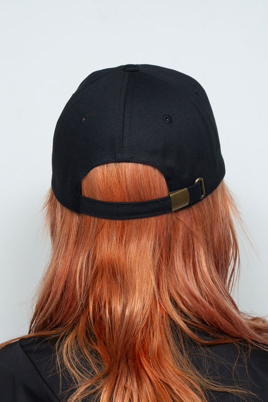 sign cap black