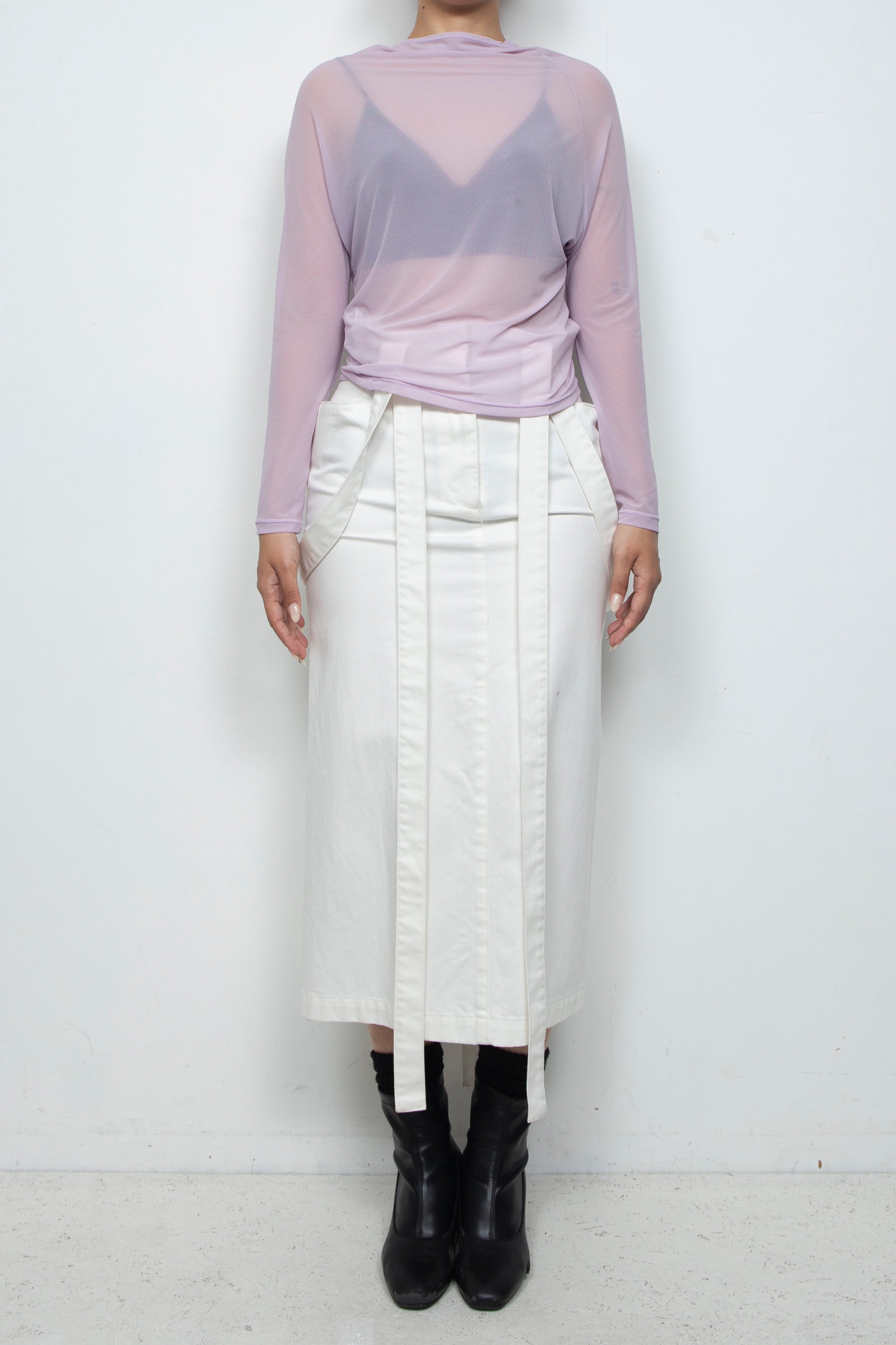 Lilac Pink Sheer layering Top TEKI(テキ)通販 店舗 / 渋谷・神泉